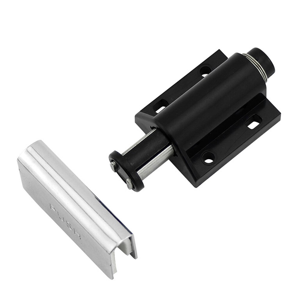 2 Stuks Glazen Deur Duurzaam Meubelen Zwarte Kast Vangsten Garderobe Dichter Kast Lade Klink Magnetische Aantrekkende Hardware