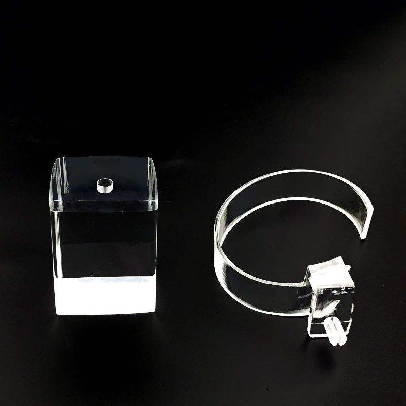 Acrylic transparent watch display rack watch display bracket watch bracket jewelry shooting props C-ring seat
