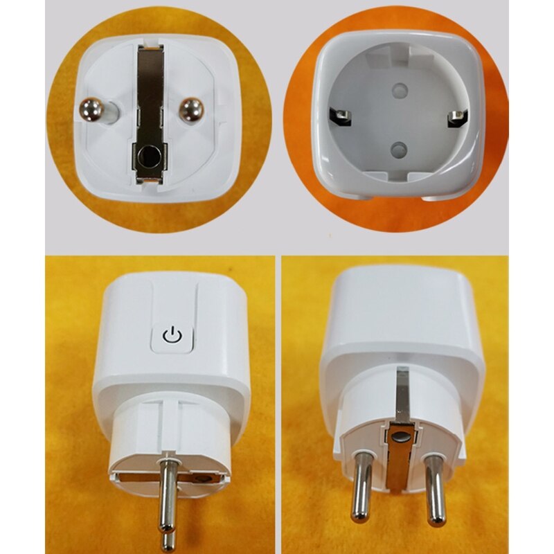 EU/US/UK Smart Wifi energy Power meter Plug with Power Monitor Smart Home Wifi Wireless Socket Outlet Works