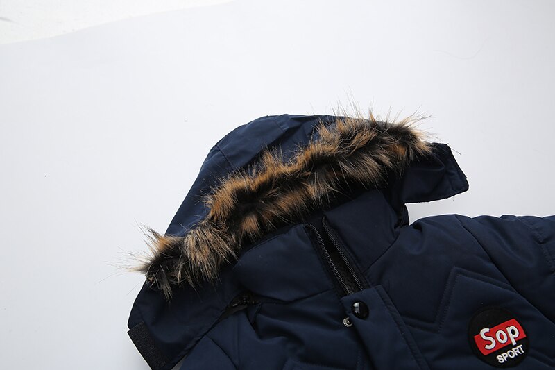 jongens jassen en jassen maat 2-5t leeftijd zwaargewicht husky winter herfst vallen kleding verdikking kap wol rits
