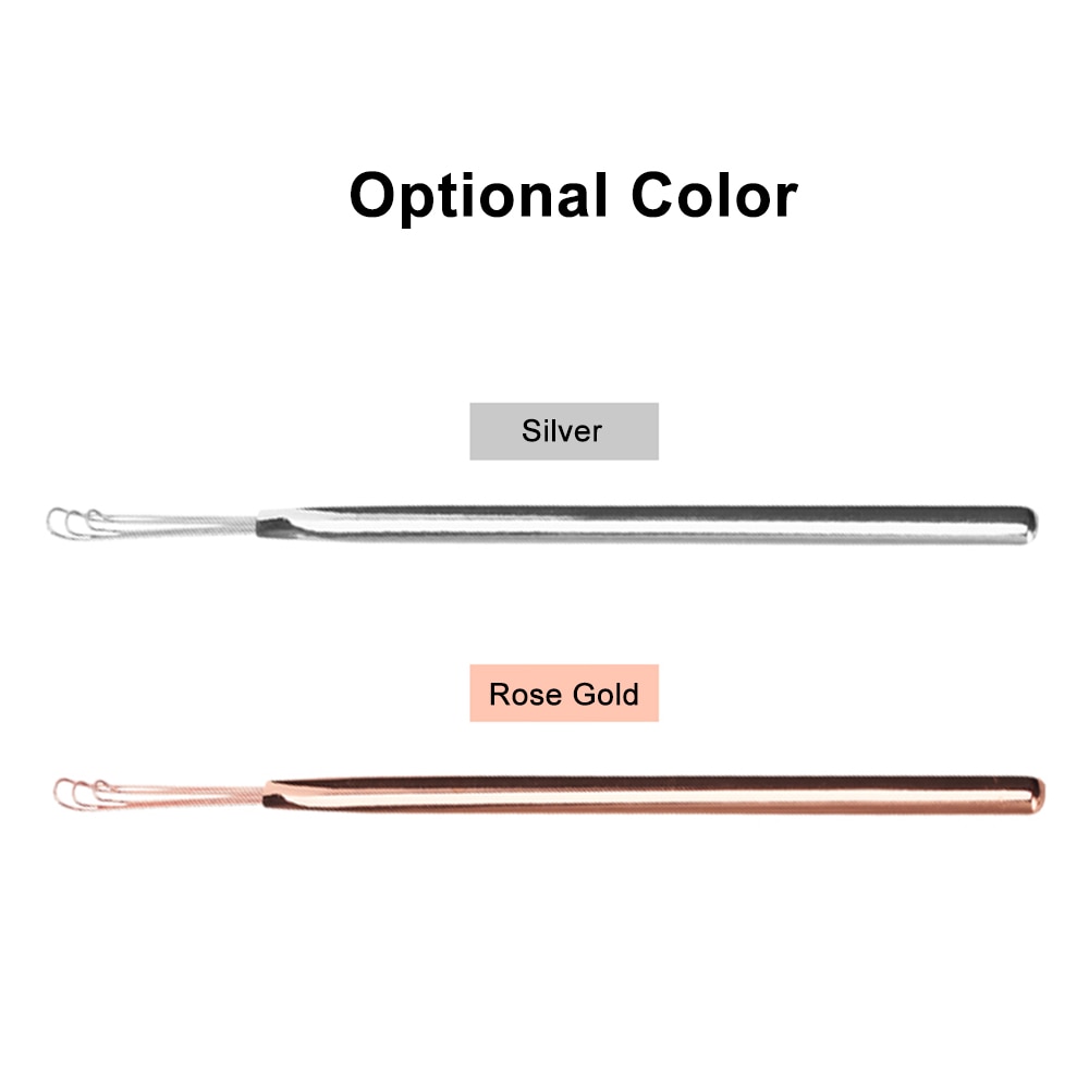 1 Pc Ohr Reiniger Ohr wählen Edelstahl Graben Earpick Reiniger Ohr Löffel Ohr Reinigung Werkzeug graben Kürette Gesundheit Pflege werkzeug