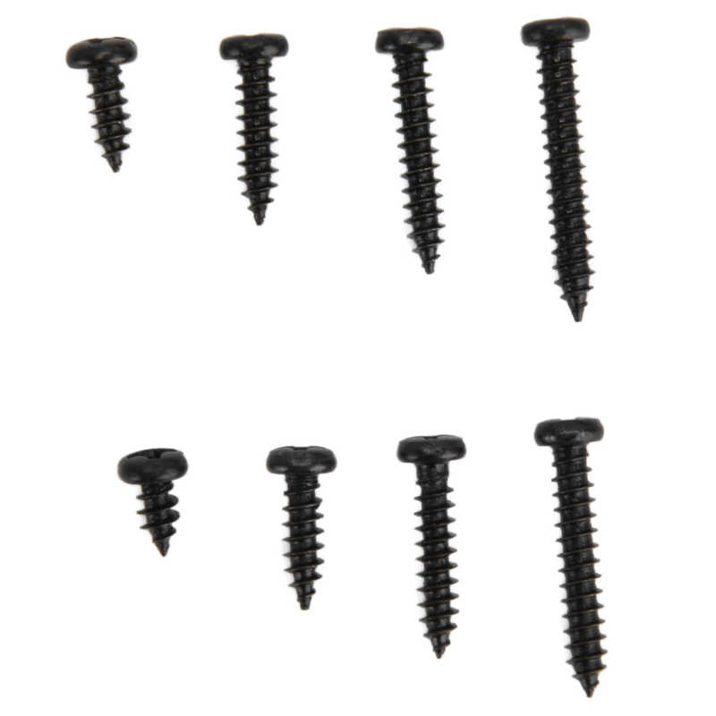 Tornillo autorroscante M3, tornillos de cabeza cruzada para plástico para Metal para reparación electrónica