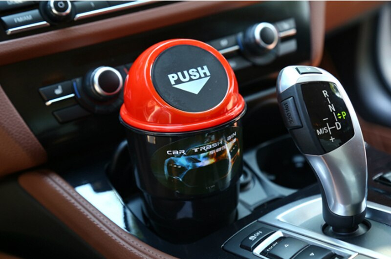 Bil søppelbøtte bil-styling for mini cooper  r52 r53 r55 r56 r58 r59 r60 r61 paceman countryman clubman coupe