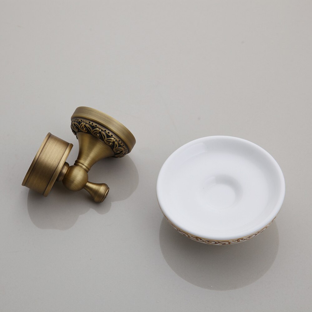 YANKSMART antyczny mosiądz akcesoria łazienkowe zestawy papier toaletowy szczotka robić wc wieszak na ręczniki wieszak na ręczniki robić montażu na ścianie zestaw Combo