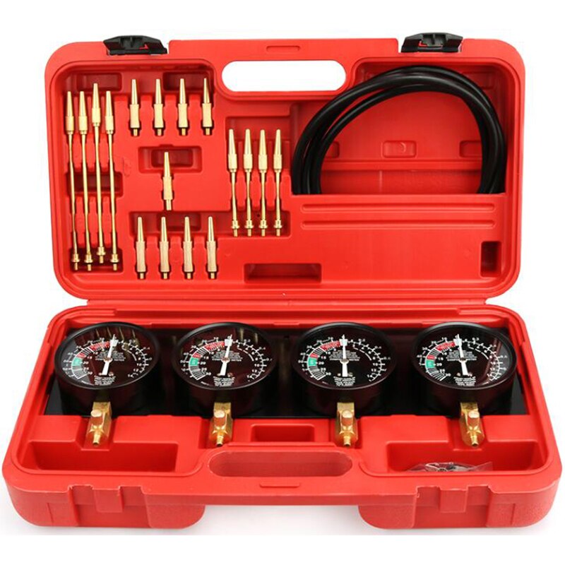 Universal Fuel Vacuum Carburetor Synchronizer balance instrument Set Kit For Motorcycle Carrepair Special Tools