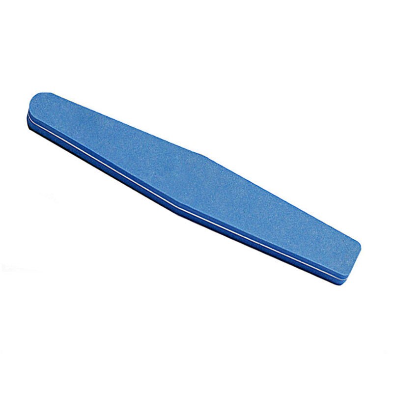 100/180 Nail Files Double Side Nail Buffer Nail File Trimmer Nail Buffers Slim Thick Nail Tools Manicure Supplies: 1PCS   BLUE