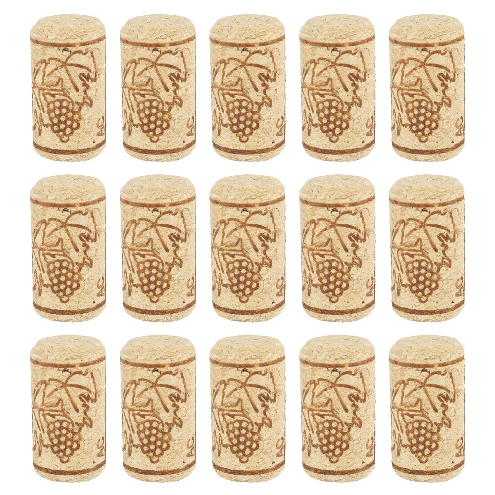 100pcs Wine Cork Reusable Functional Portable Sealing Wine Cork Wine Bottle Cover for Bottles Wine