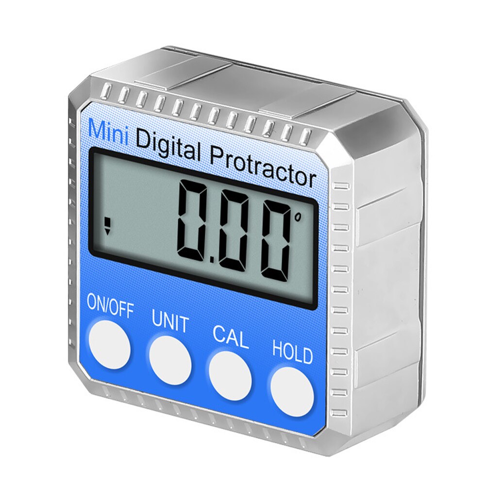 360° Digital Protractor Angle Gauge High Precision Electronic Goniometer Inclinometer Level Angle Finder Measurement Box