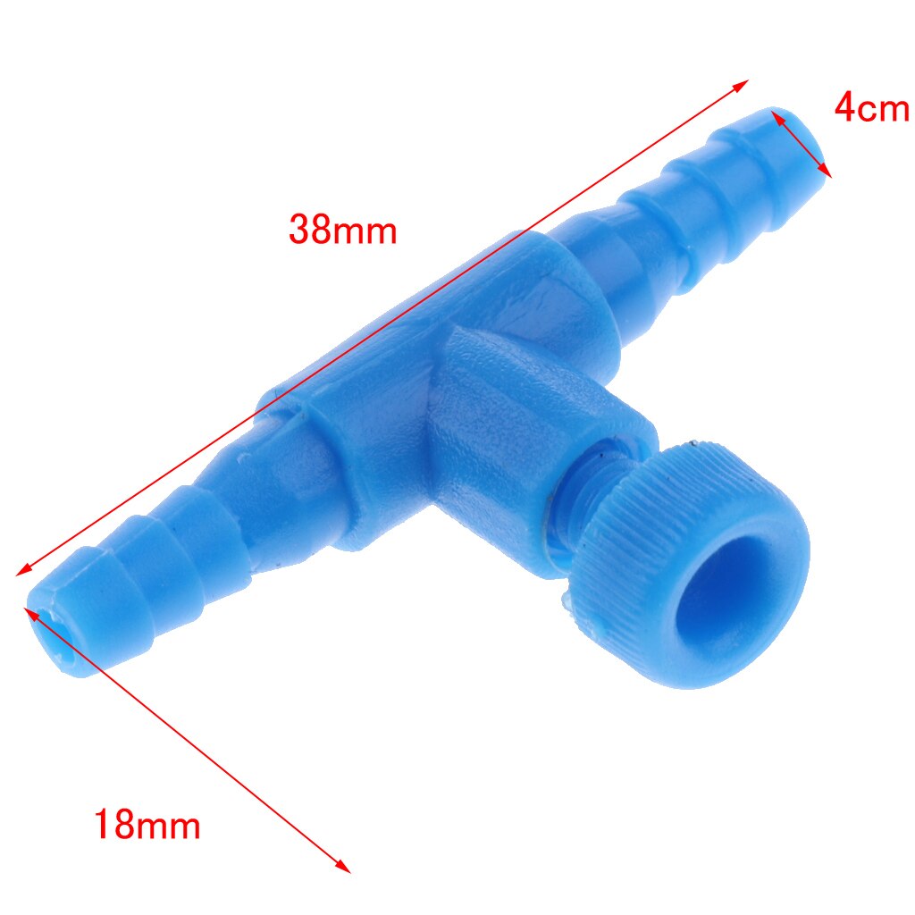 PACK 10 Aquarium Fish Tank Air Line Connector Fish Aquariums Tubing Valves PICK