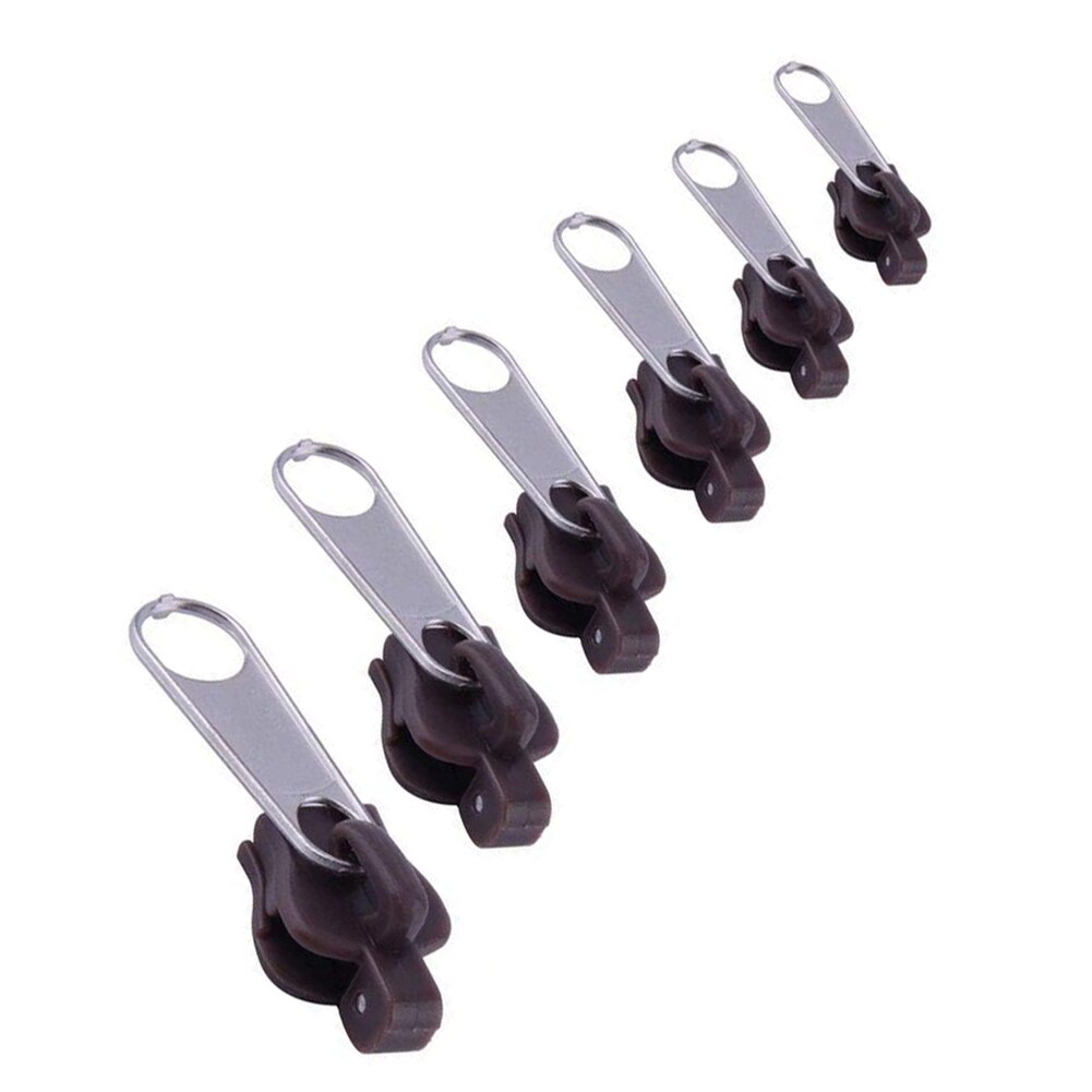 12pcs Universal Instant Fix Zipper Repair Kit Replacement Zip Slider Teeth Rescue Zippers Sewing Clothes Universal