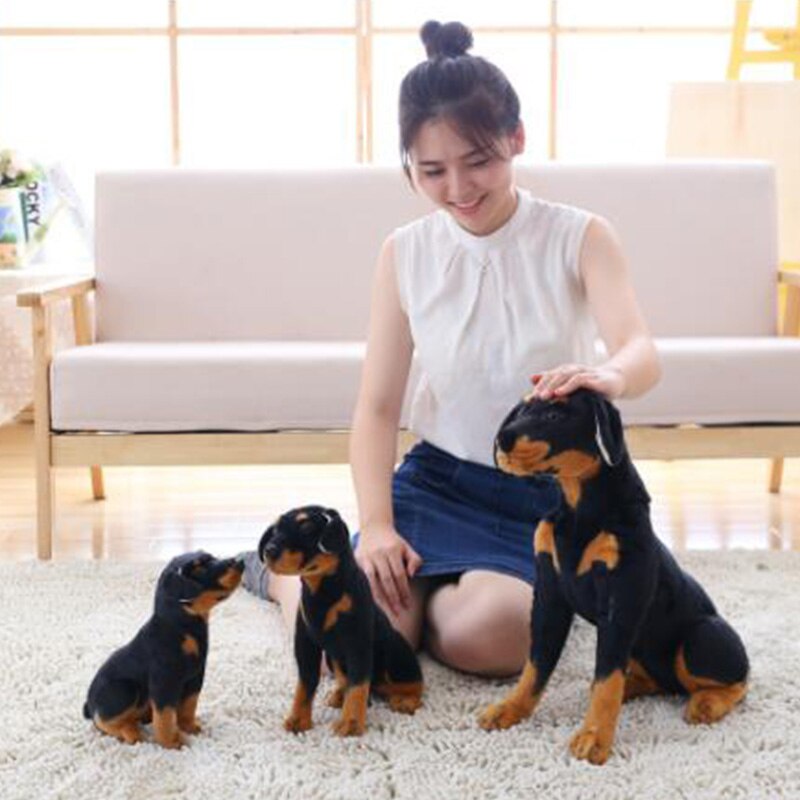 Leuke Doberman Hond Knuffel Hond Lover Knuffel Knuffels