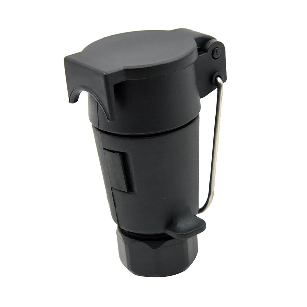 12V 7 Pin remolque enchufe N tipo remolque caravana remolque barra conector adaptador