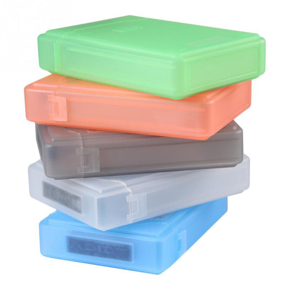 3.5 Inch Ide Sata Hdd Case Externe Draagbare Harde Schijf Disk Storage Box Voor Hdd Behuizing Gevallen Multi Kleur Duurzaam