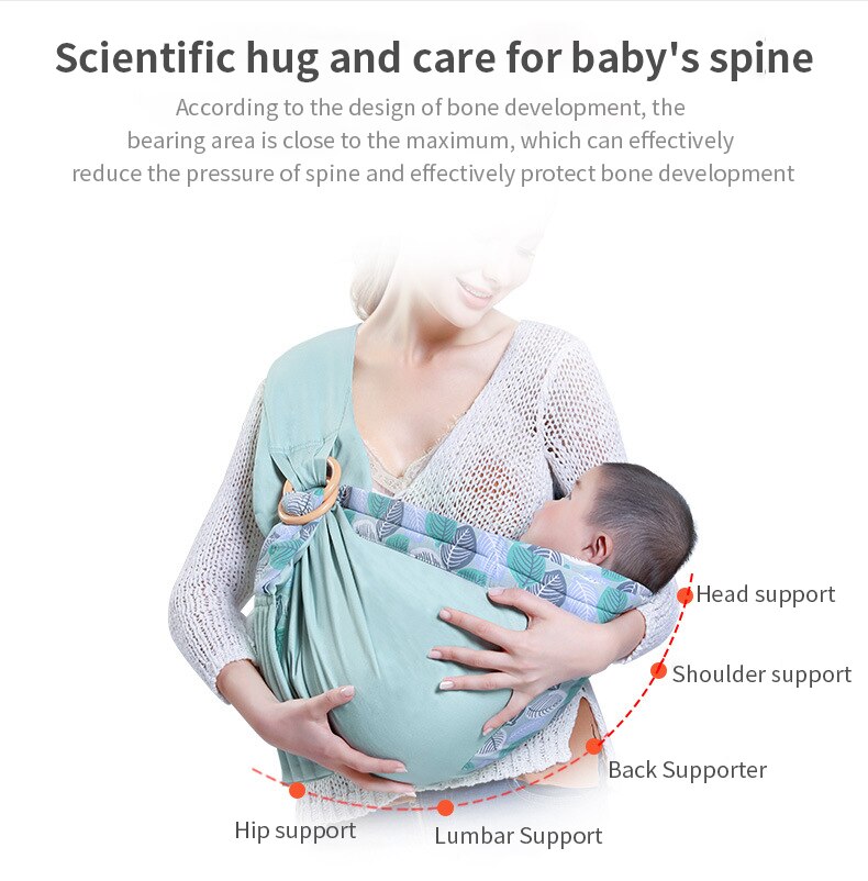 Praktisk sikkerhet baby vugge baby strekkbar kunstig stropp omslagbar kurv med fast ringe babykurv pleiedeksel