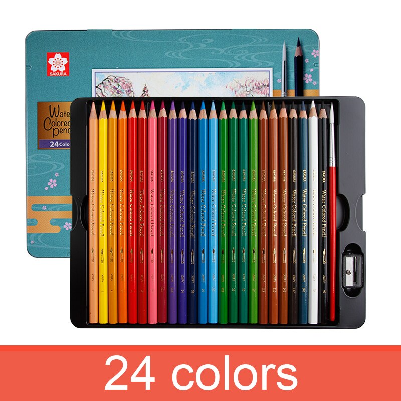 Lot De 5 Crayons Graphite Solubles à L'eau - 2B,4B,6B,8B,12B Pour Croquis, Aquarelle Et Dessin Artistique