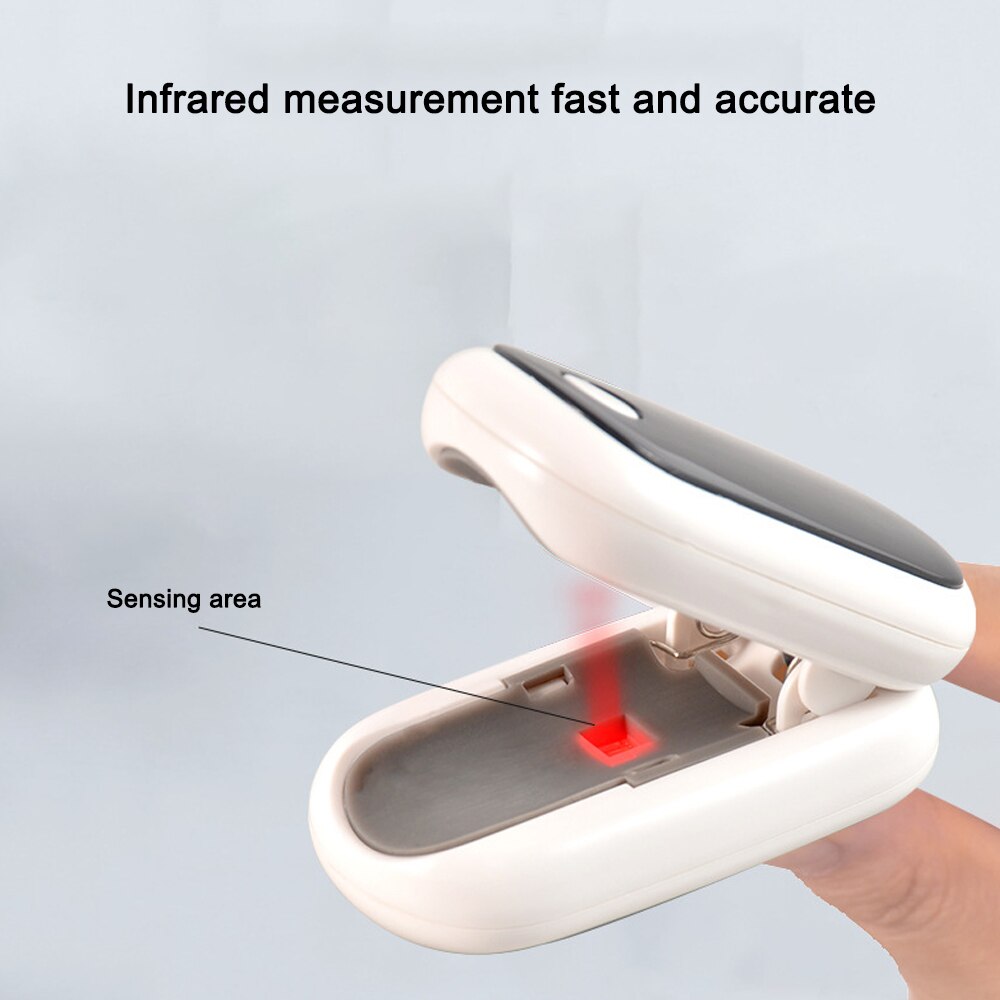 Oxymètre De pouls SpO2 PR PI oxymètre De fréquence cardiaque Rechargeable OLED à batterie au Lithium USB arrêt automatique