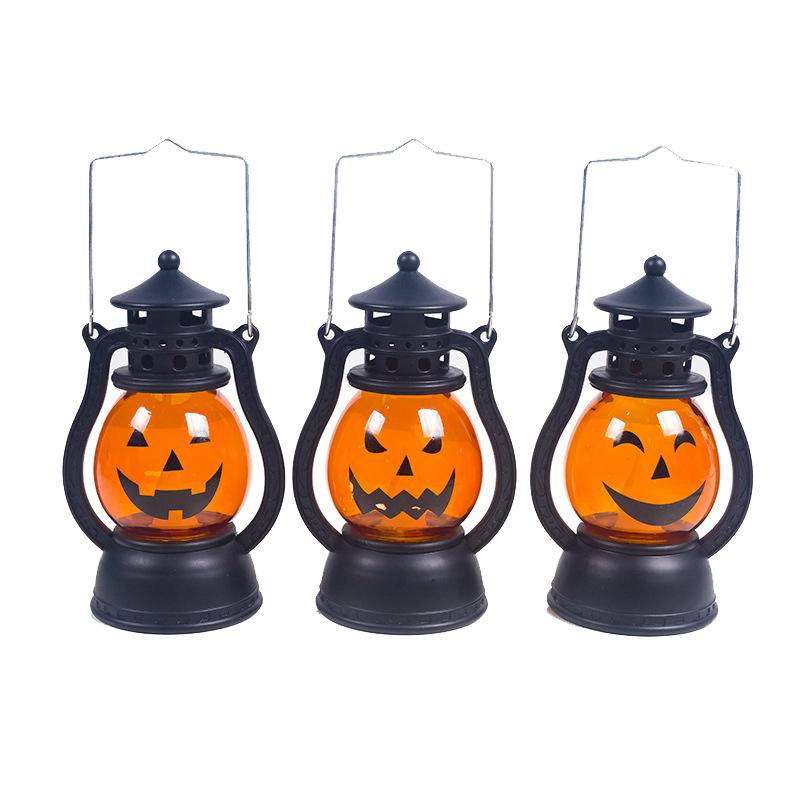 Halloween Decoration LED String Lights Lantern Pumpkin Lamp Light String Festival Bar Home Party Decor Halloween Ornament Props