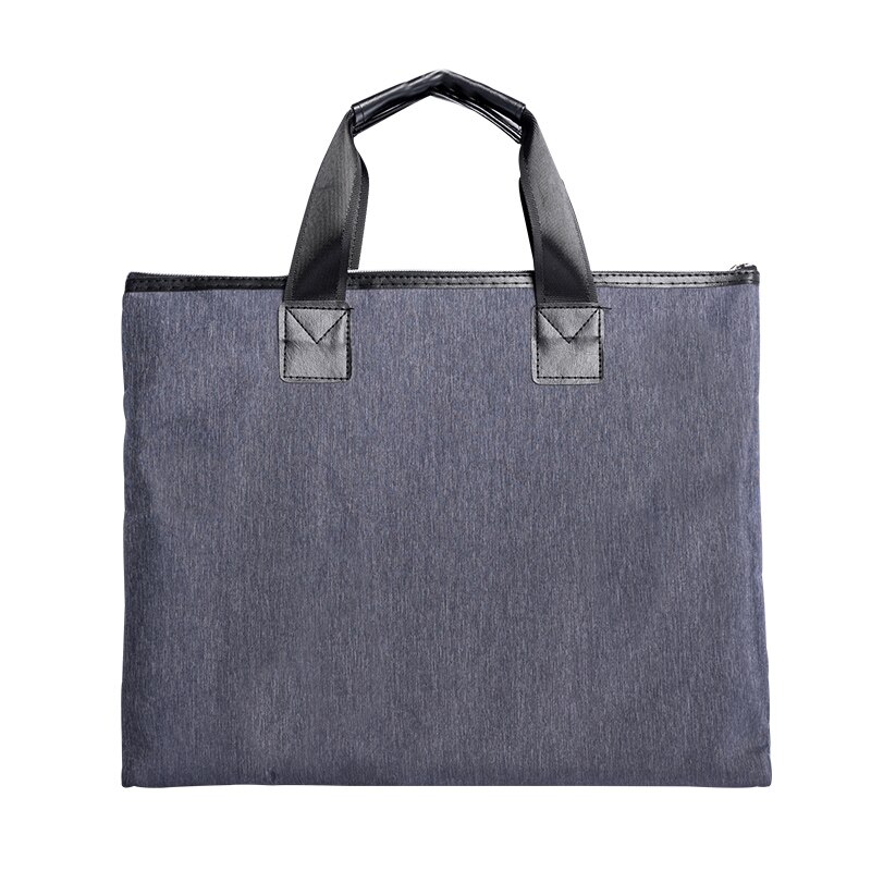 Portable Zipper File Bag Business Office Multi-storey Conference Handbag