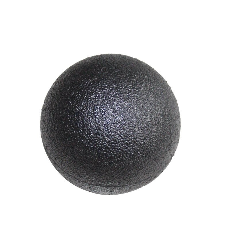 1 stk 10cm høj tæthed epp massage bold letvægts sort fitness træning lacrosse bold krop yoga sport træning sort hård stor: 8cm