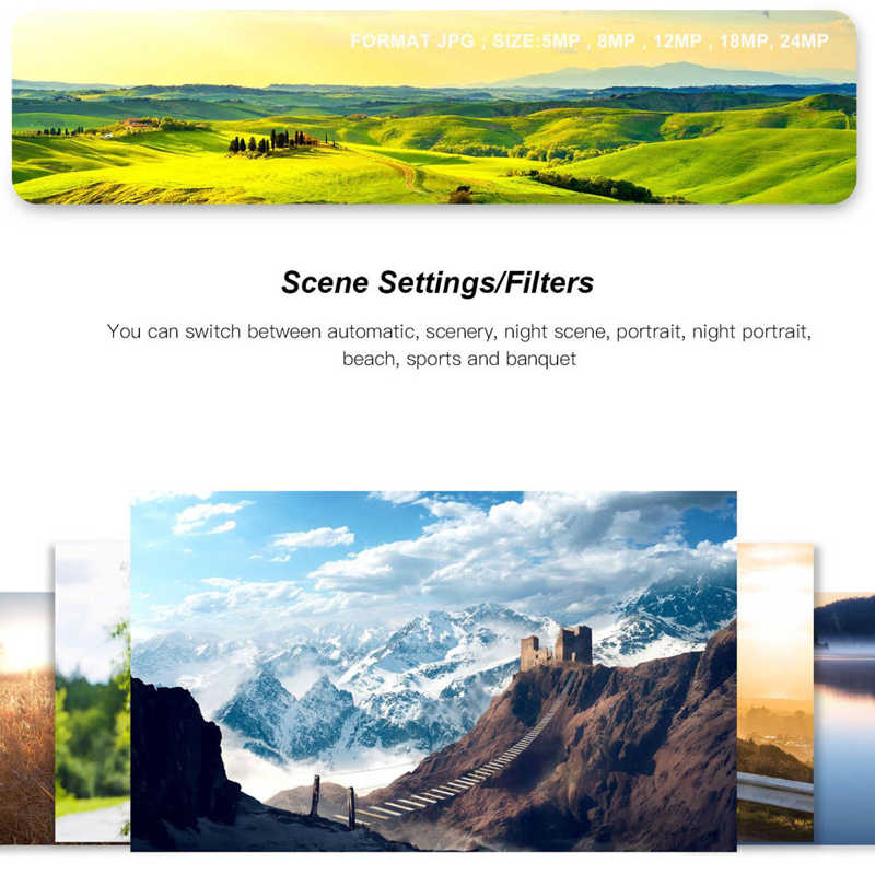 Mini Video Camera with 16x Digital Zoom 2.4 Inch IPS HD Screen Macro Camera Rechargeable for Record Video for Beginners for Take