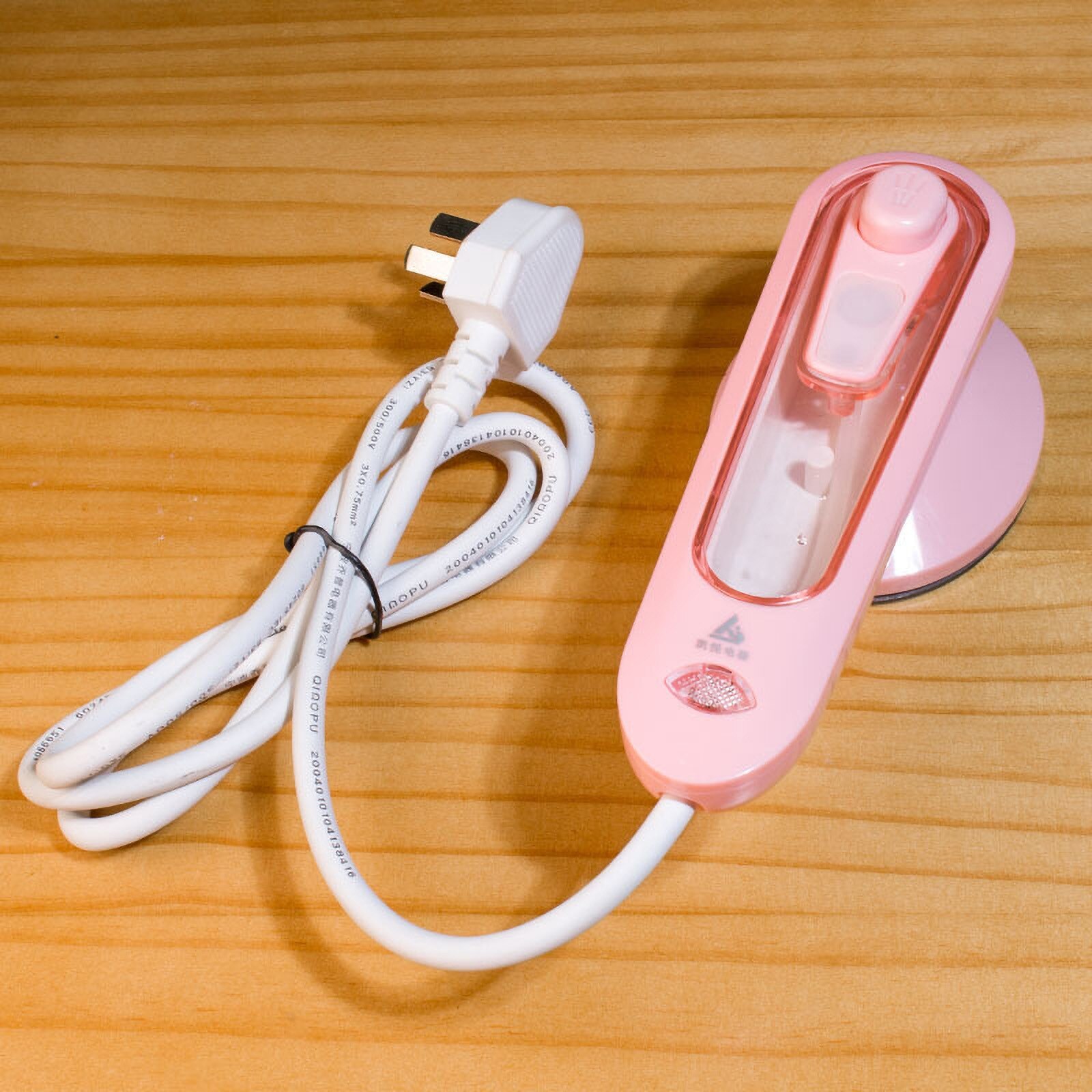 Plancha eléctrica de mano con enchufe americano y europeo, plancha a vapor eléctrica portátil, suministros de costura para ropa del hogar, máquina de planchado en seco #4
