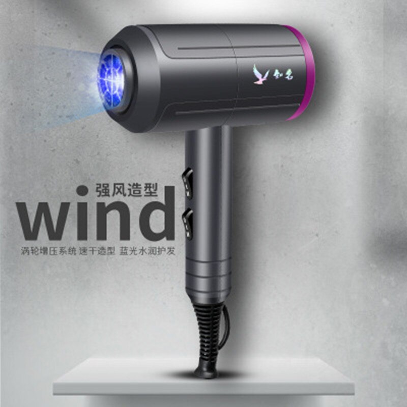 Hair Dryer Strong Wind Hair dryer Salon Dryer &amp;Cold Wind Negative Ionic Hammer Blower Dry Electric Hair dryer