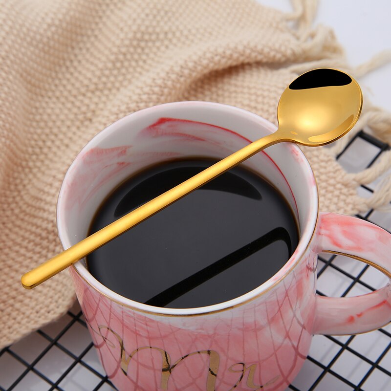 Demitasse Espresso Lepels Set van 12, Mini Koffielepel, 18/10 RVS Kleine Lepels voor Dessert, Thee, Voorgerecht, 4.7