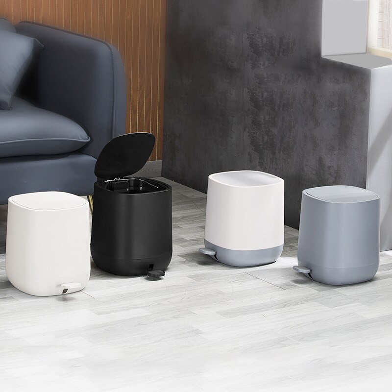 Poubelle nordique Simple pour maison, salon, salle de bains, stockage des déchets de cuisine