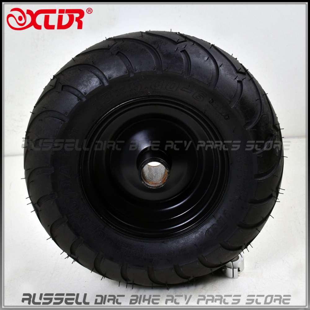 Pneus et roues Tubeless ATV QUAD Buggy | 13x5.00-6 tondeuse pour Buggy Go kart