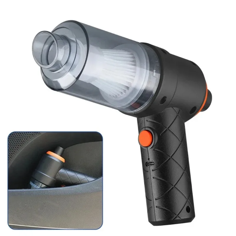 Dust Buster sans fil 1200mAh aspirateur de voiture Mini aspirateur USB charge nettoyage en profondeur portable pour maison voiture poils d'animaux et bureau