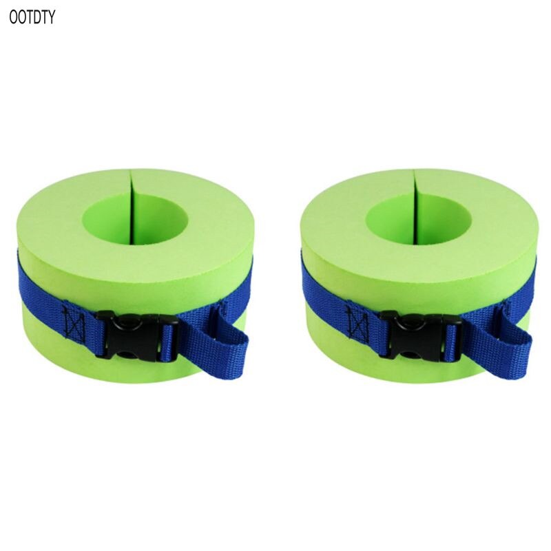 æ- 2 Stks Zwemmen Enkelbanden, Schuim Zwemmen Aquatische Manchetten Water Aerobics Float Ring Fitness Oefening Set Enkelbanden Armen Riemen met Quick Release Gesp