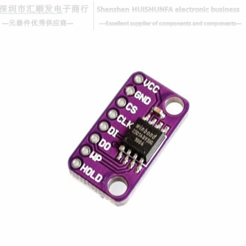 MCU-2516 W25Q16 Geheugen Module W25Q16BVSIG