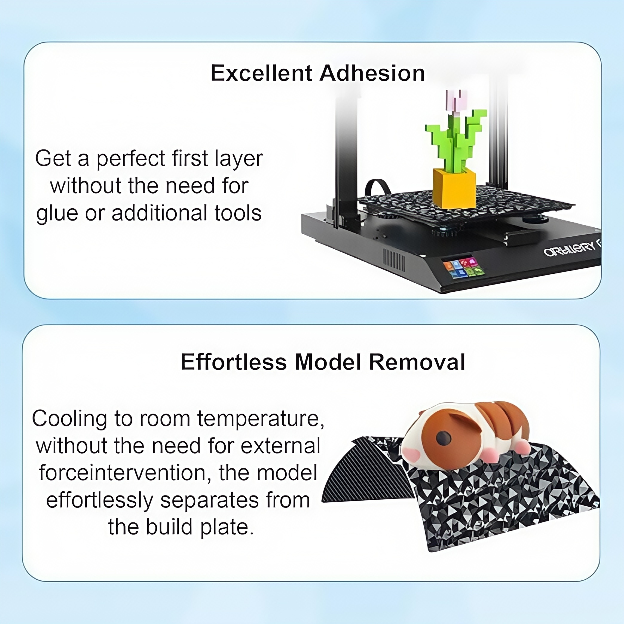 310x310mm per Artiglieria Sidewinder X2 X1 Lenzuolo Pei Cr10 310x310 Lenzuolo Letto Riscaldato Letto Magnetico Pei Costruire Piastra Aggiornamento