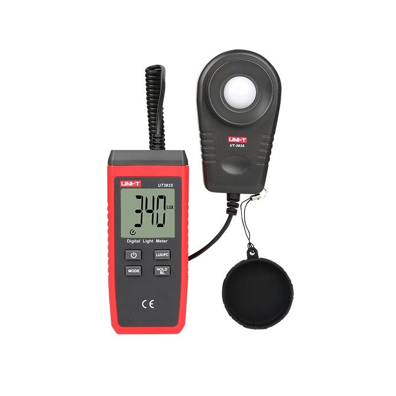 Uni-t digitale lichtmeter luxmeters 199900 lux  ut383s meetbereik  / 1 lux resolutie