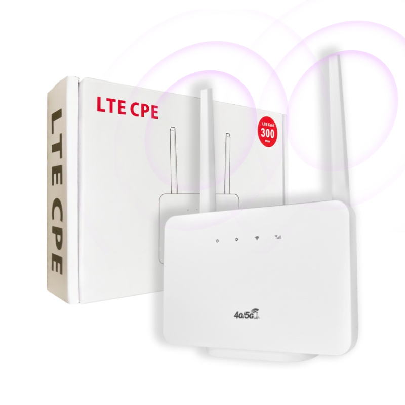 Odblokowany router modemowy 4G LTE z gniazdem karty SIM Bezprzewodowy router domowy 300Mbps 3G 4G SIM Router Wifi RJ45 WAN LAN Modem bezprzewodowy