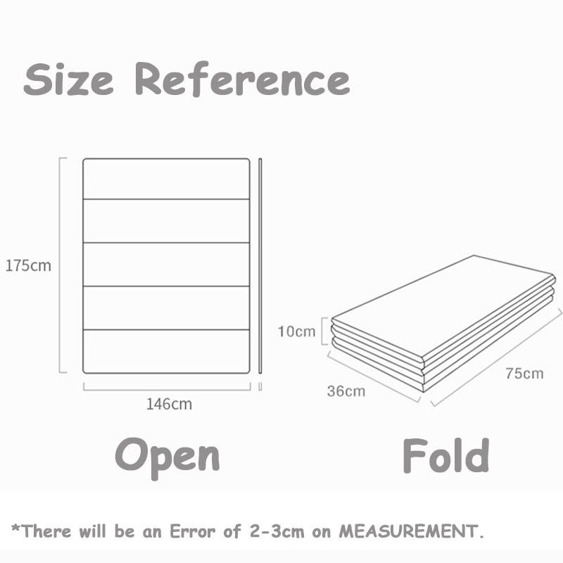 Dikke Niet Giftig Opvouwbare Baby Foam Speelmat Kids Tapijt Tapijt Dubbelzijdig Klimmen Pad Kids Rug Activitys games Ldpe/Xpe