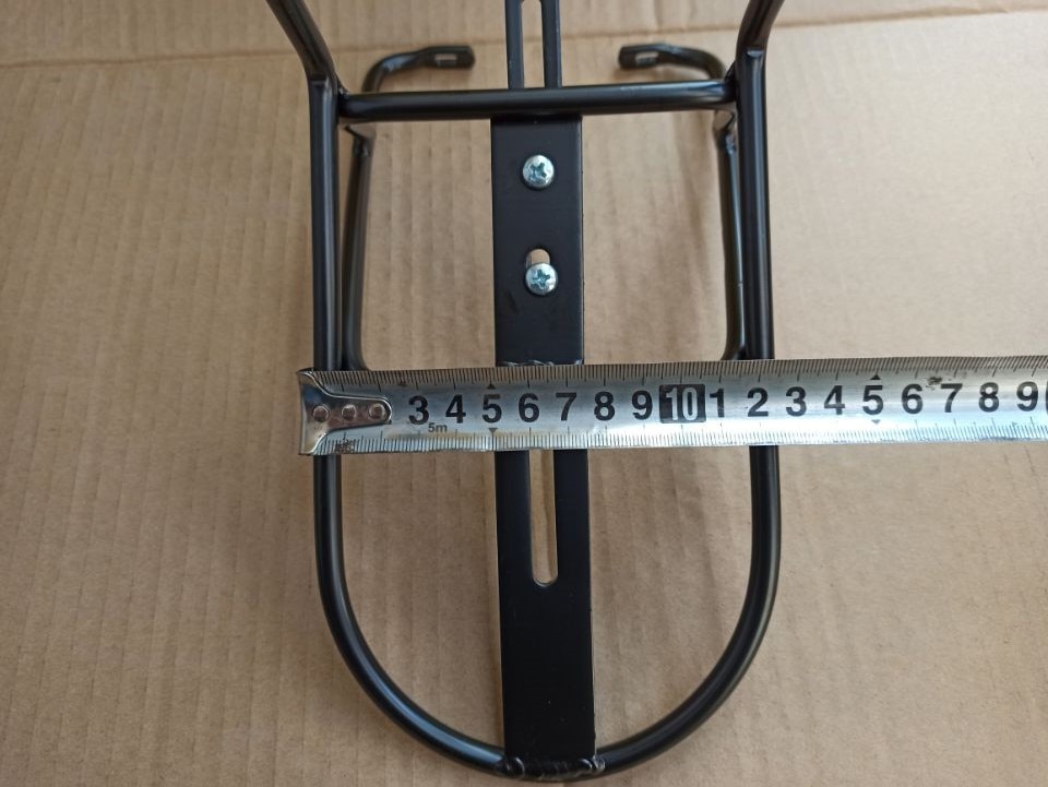 Last Limited Stock Aluminum Bike Front Cargo Carrier Super Weight Bearing Rack for Bicycle Bags Panniers
