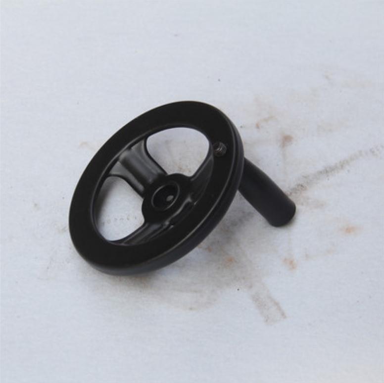 1PC 400 Cutting Machine Accessories Cutting Machine Fixture Assembly Splint Cutting Machine Pressing Plate Screw Nut Handwheel: Blue