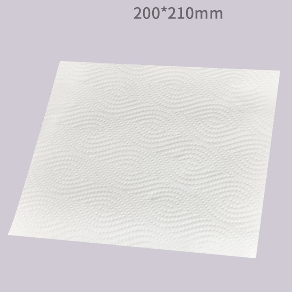 Kitchen 10 Rolls Disposable Cleaning Cloth Paper Dishcloth Cleaning Towel High Water Absorbency Wiping Scouring Pad