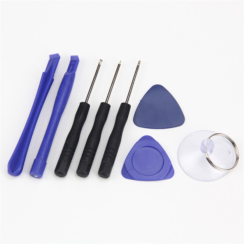 8 in1 Opening Pry Set Kits Demonteren Gereedschap Voor iPhone X 8 7 6 5 Voor Samsung Schroevendraaier Mobiele Telefoon reparatie Gereedschap Kit