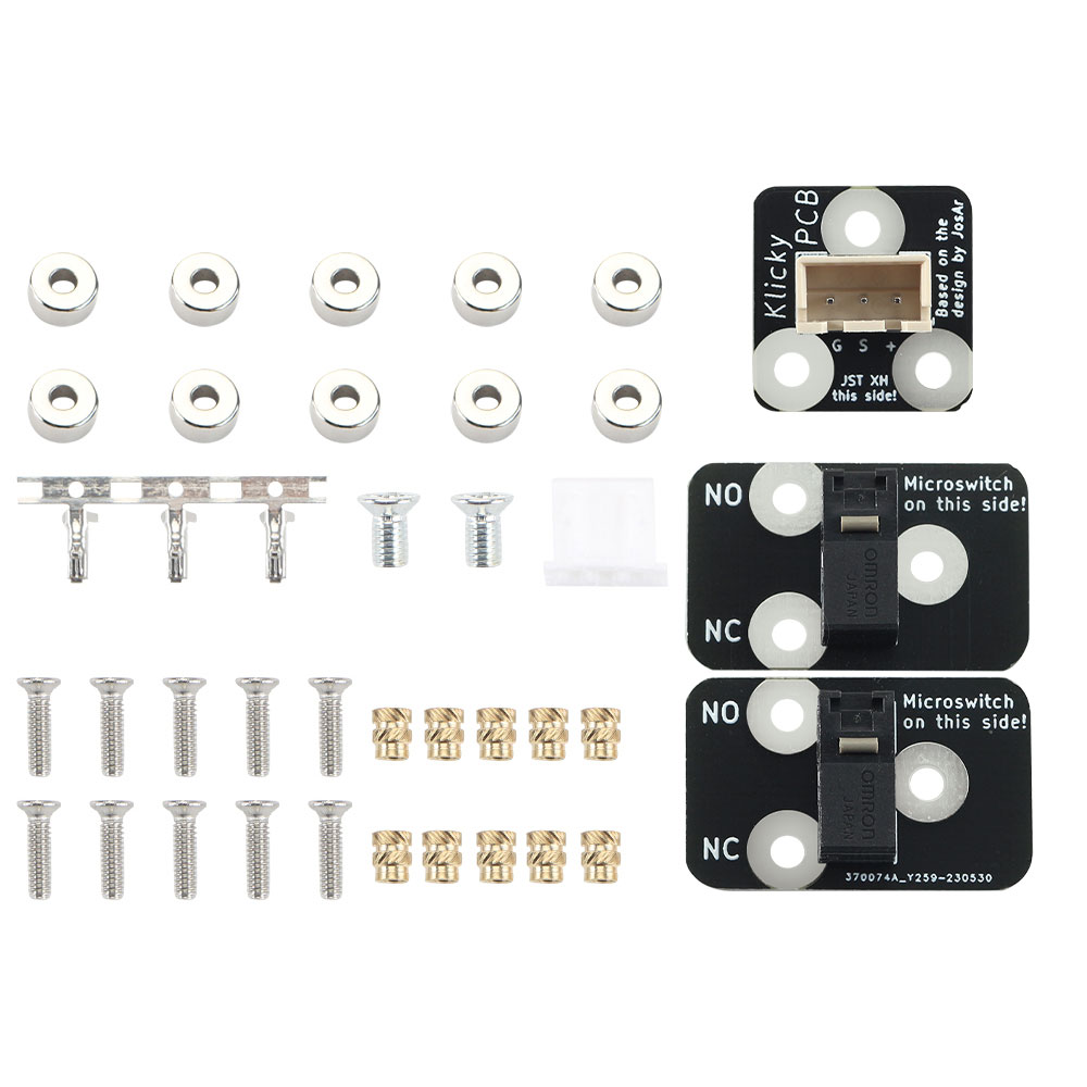 FYSETC PCB Klicky Kit 3D Printer Auto D2F-01/D2F-01L/D2HW-A201D Z Auto Leveling kits for Voron Klicky Probe kit Impressora