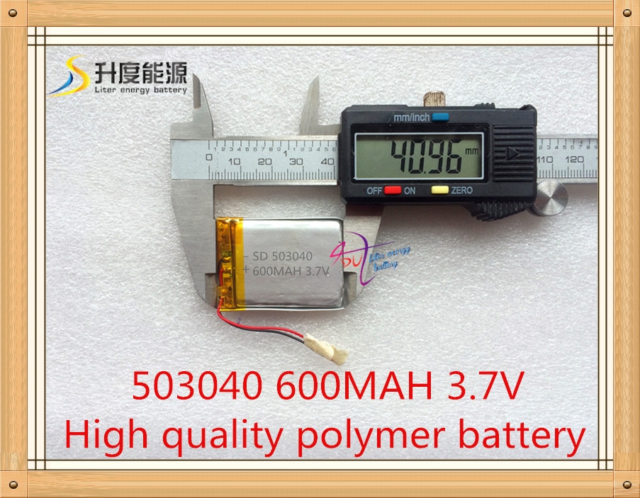 053040 600MAH polymeer batterij fabriek direct polymeer batterijen