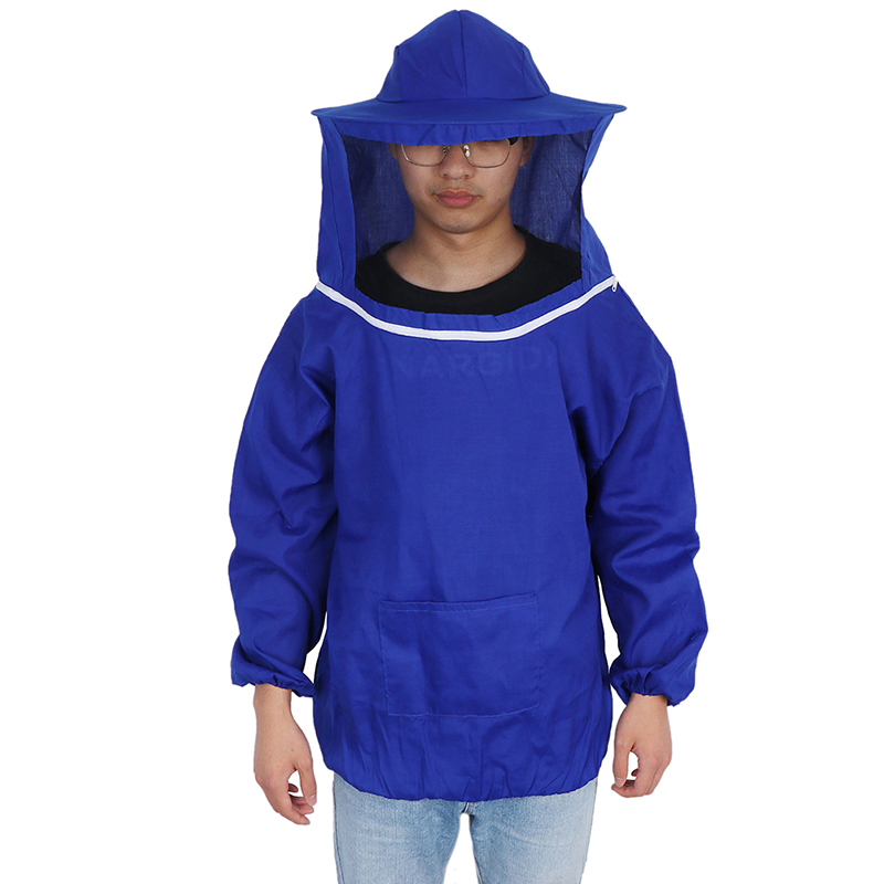 3 Colors Beekeeping Protective Suit Bee Insect Feeding Supplies Keeping Beekeeper Equipment White/Dark Blue/Pink