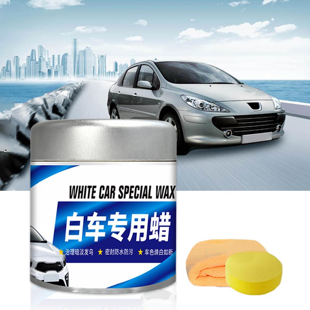 Witte Auto Speciale Wax Anti-Oxidatie Verf Polish Onderhoud Wax Auto Wassen Wax Auto Polish Onderhoud Wax