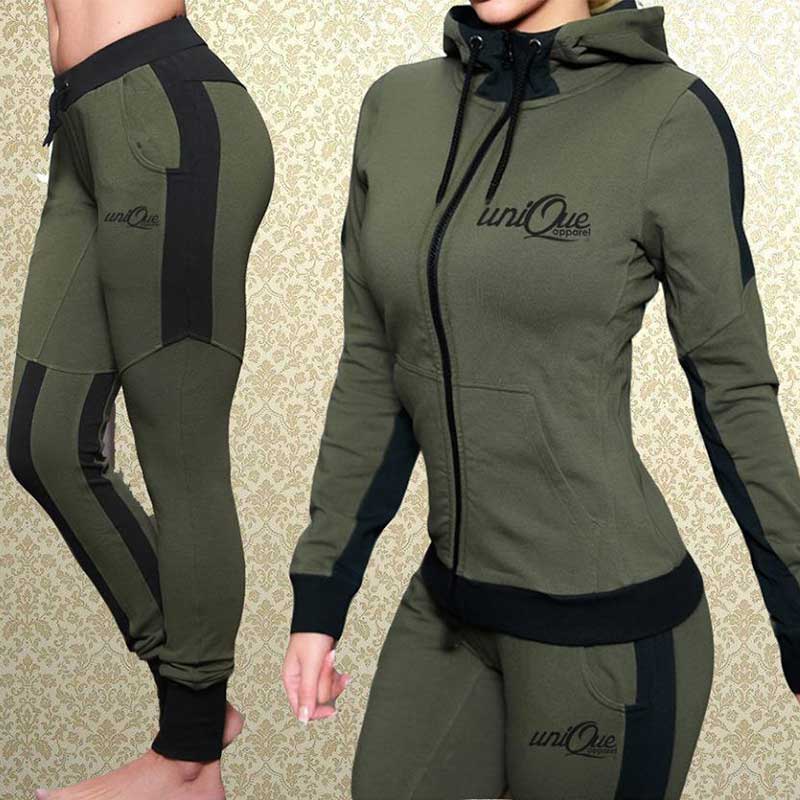 ZOGAA Vrouwen Outfits 2 Delige Set Hooded Sweatshirts Met Broek Solid Slim Casual Zweet Pak Bijpassende Sets voor Vrouwen Trainingspak