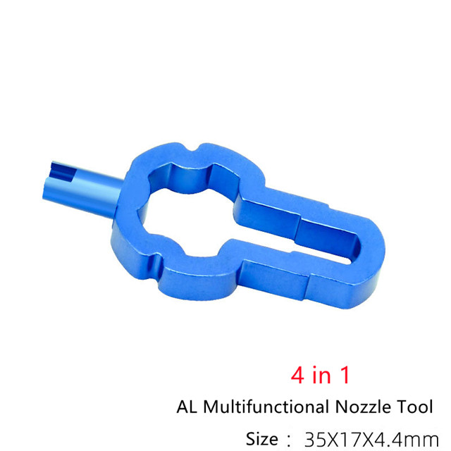 Llave de válvula Schrader para bicicleta, herramienta de desmontaje de núcleo de válvula Presta, multifunción, 1 unidad: Toopre Tool