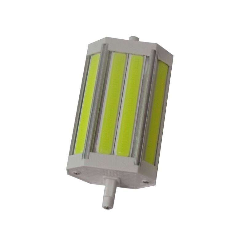 30W regulable R7S led luz 118mm sin ventilador COB led R7S reflector J118 luz AC85-265V