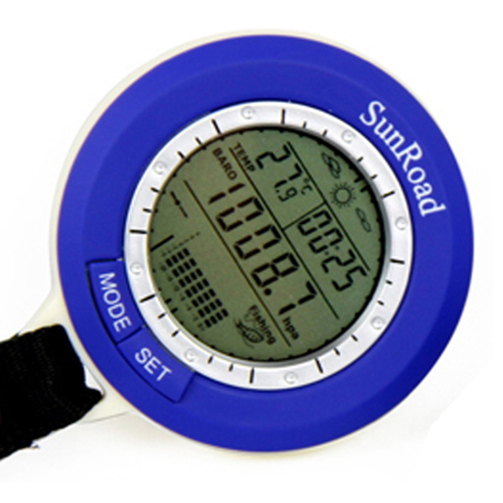 draussen Angeln Barometer Multi-funktion Sunroad SR204 Mini LCD Digital Angeln Barometer Höhenmesser Thermometer Wasserdicht