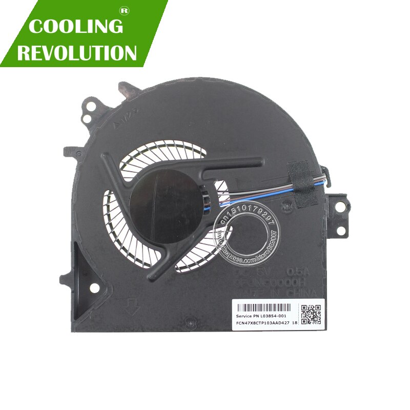 Echte Voor HP Probook 450 G5 450 455 470 G5 Serie Koelventilator L03854-001
