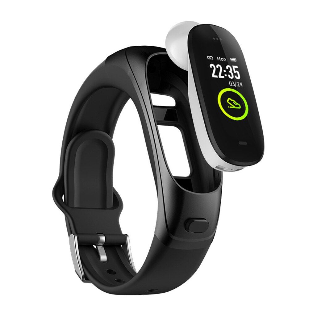 Smart Bracelet V08Pro Real-time Heart Rate Monitor Waterproof Fitness Band Pedometer Call Reminder Activity Tracker Sport: Default Title